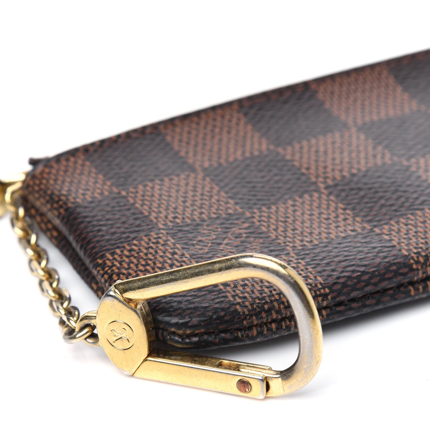 Damier Ebene Key Pouch