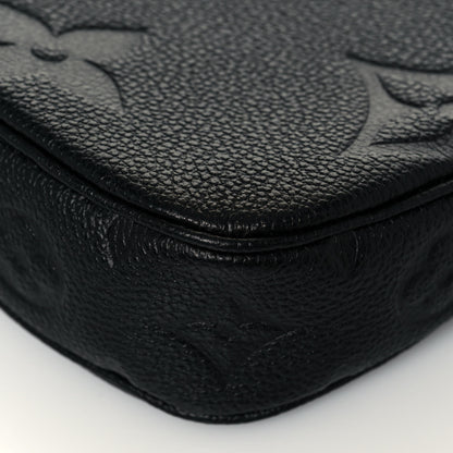 Louis Vuitton Empreinte Monogram Giant Multi Pochette Accessories Large Pochette Black 10 of 11