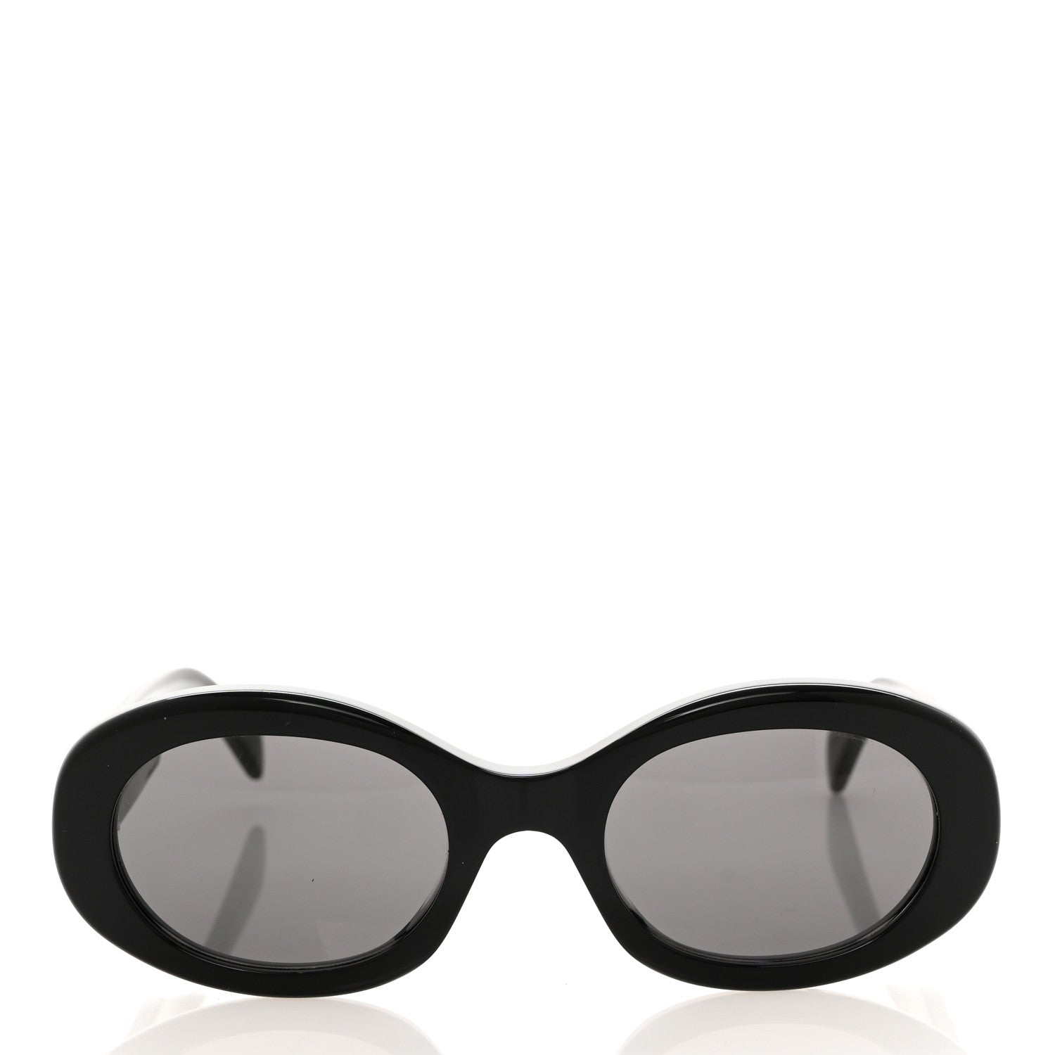 Celine Acetate Triomphe 01 Sunglasses CL 40194U Black 2 of 8