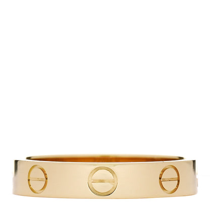 Cartier 18K Yellow Gold 3.5mm LOVE Wedding Band Ring 52 6 3 of 4