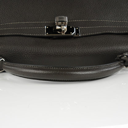 Hermes Taurillon Clemence Kelly 40 Graphite 11 of 23