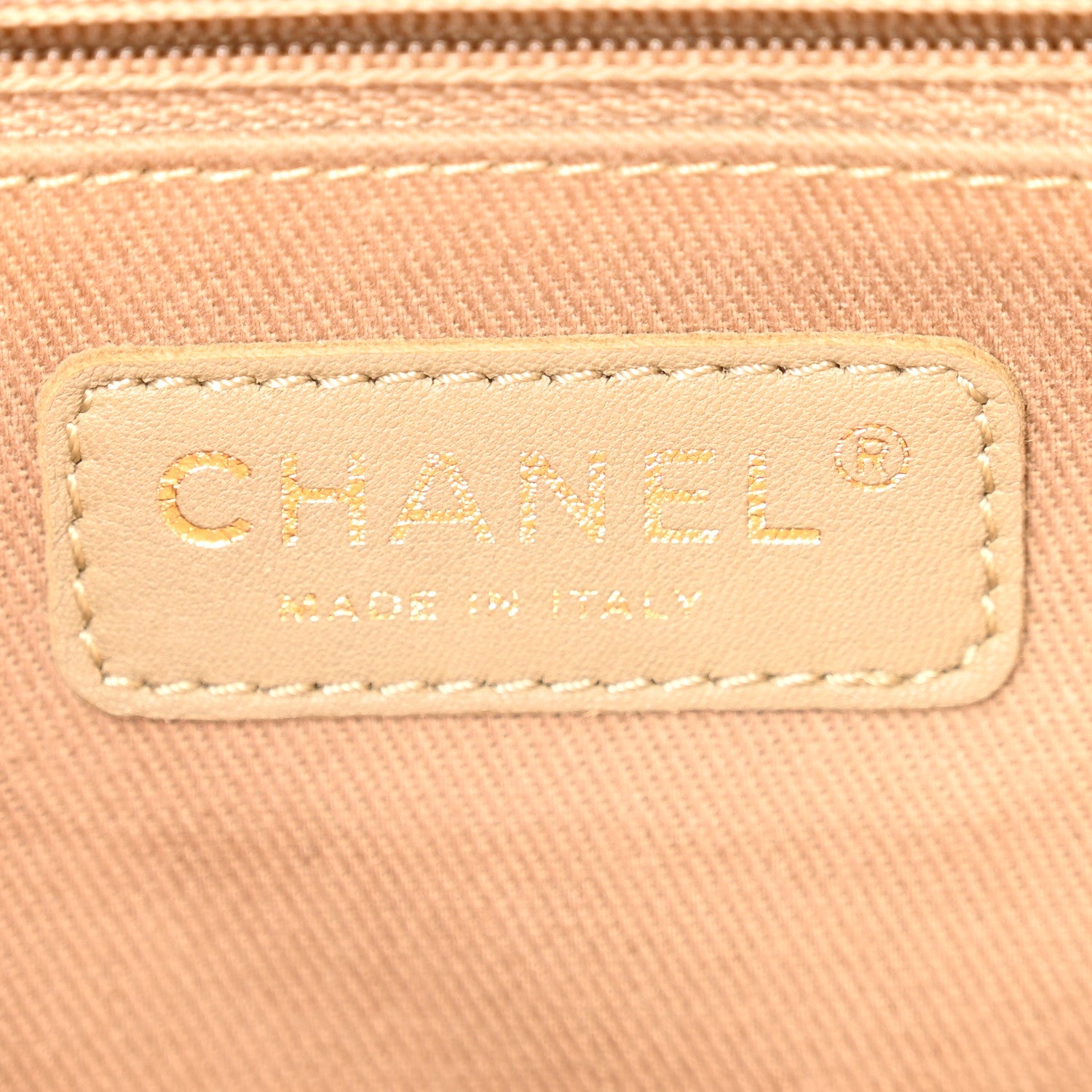 Chanel Caviar Quilted Medium Mademoiselle Flap Beige 6 of 10