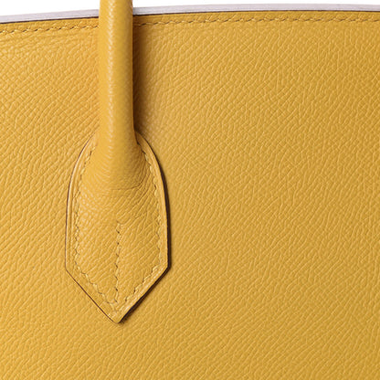 Hermes Epsom Birkin 30 Soleil 14 of 37