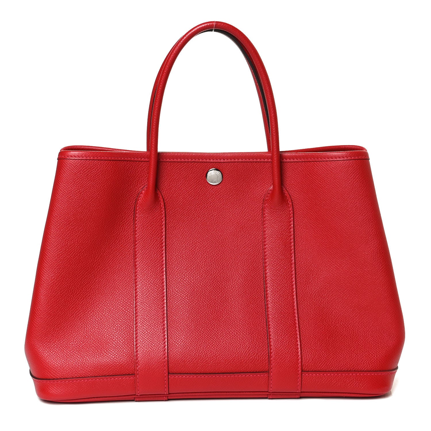 Hermes Epsom Garden Party 30 TPM Rouge Casaque 1 of 12