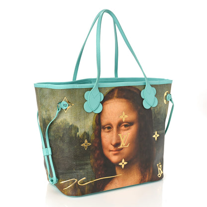 Louis Vuitton Masters Da Vinci Neverfull MM Vert D’eau 4 of 10