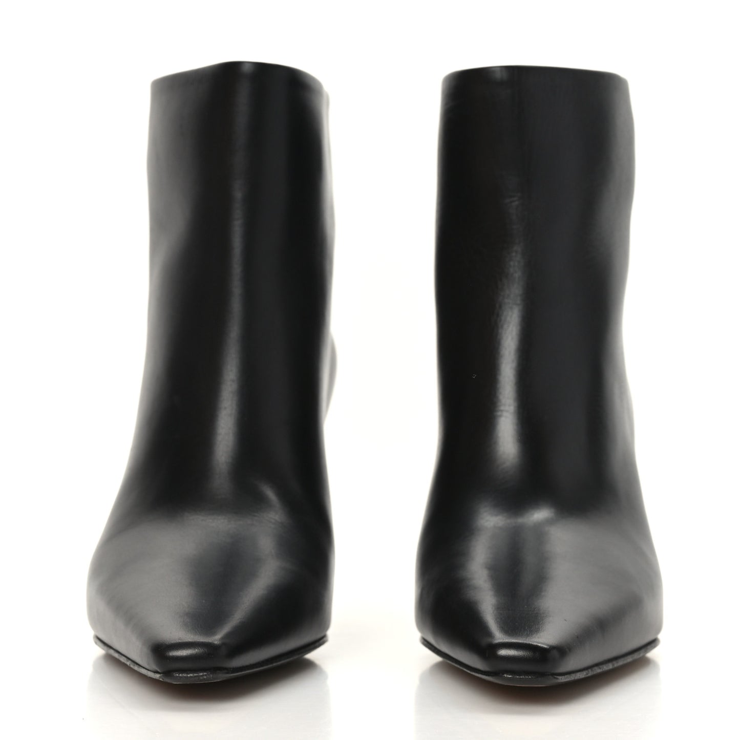 Calfskin Cloud Ankle Boots 35.5 Black