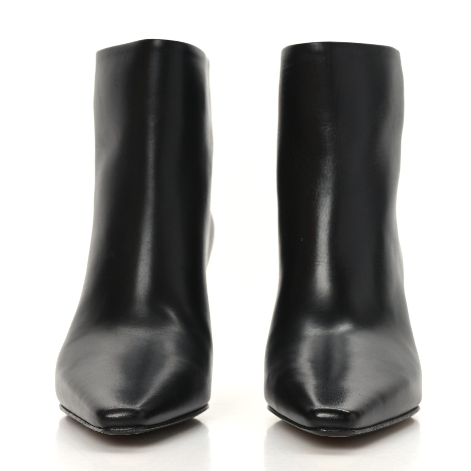 Bottega Veneta Calfskin Cloud Ankle Boots 35.5 Black 2 of 7