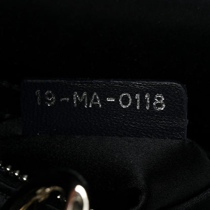 Christian Dior Calfskin Cannage Medium Caro Bag Black 7 of 11