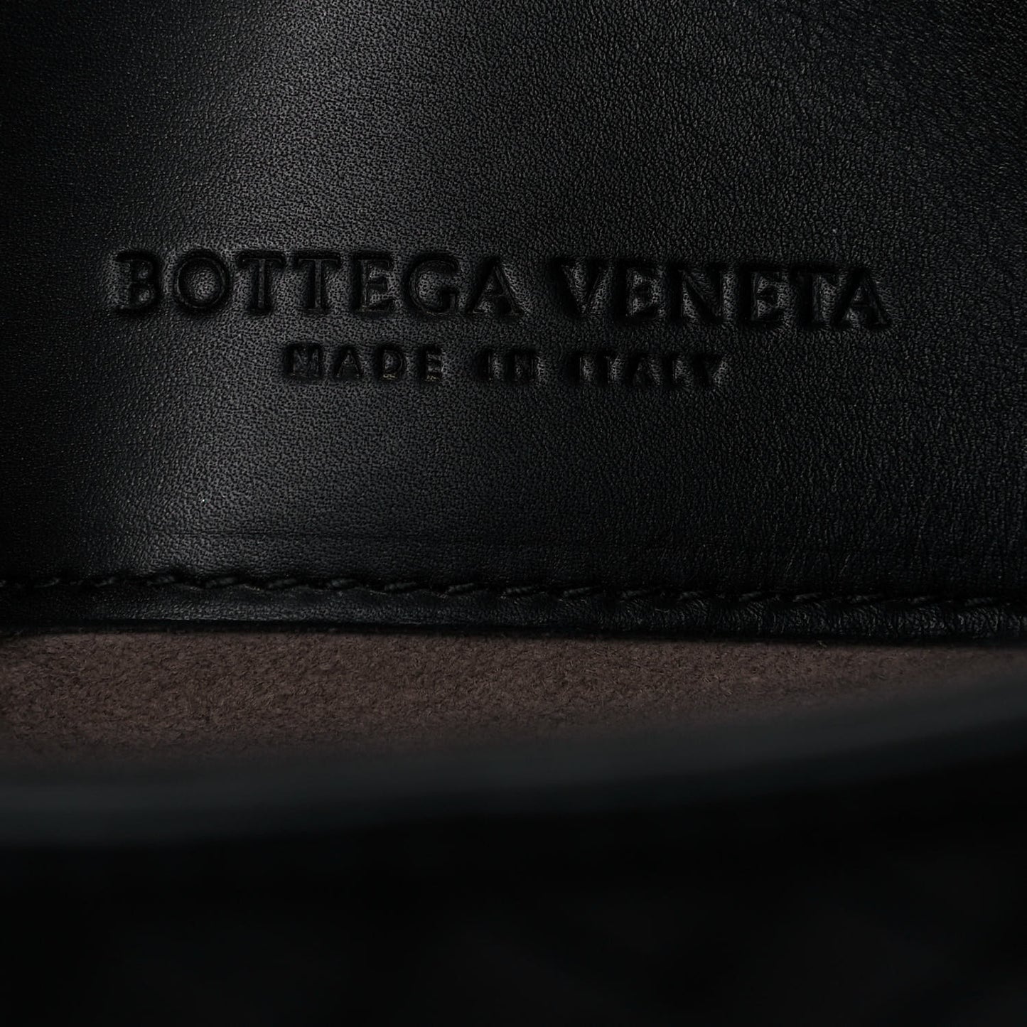 Nappa Intrecciato Small Roma Black