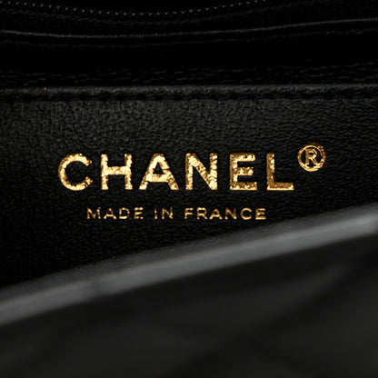 Chanel Lambskin Quilted Mini Coco Charms Rectangular Flap Black 6 of 11