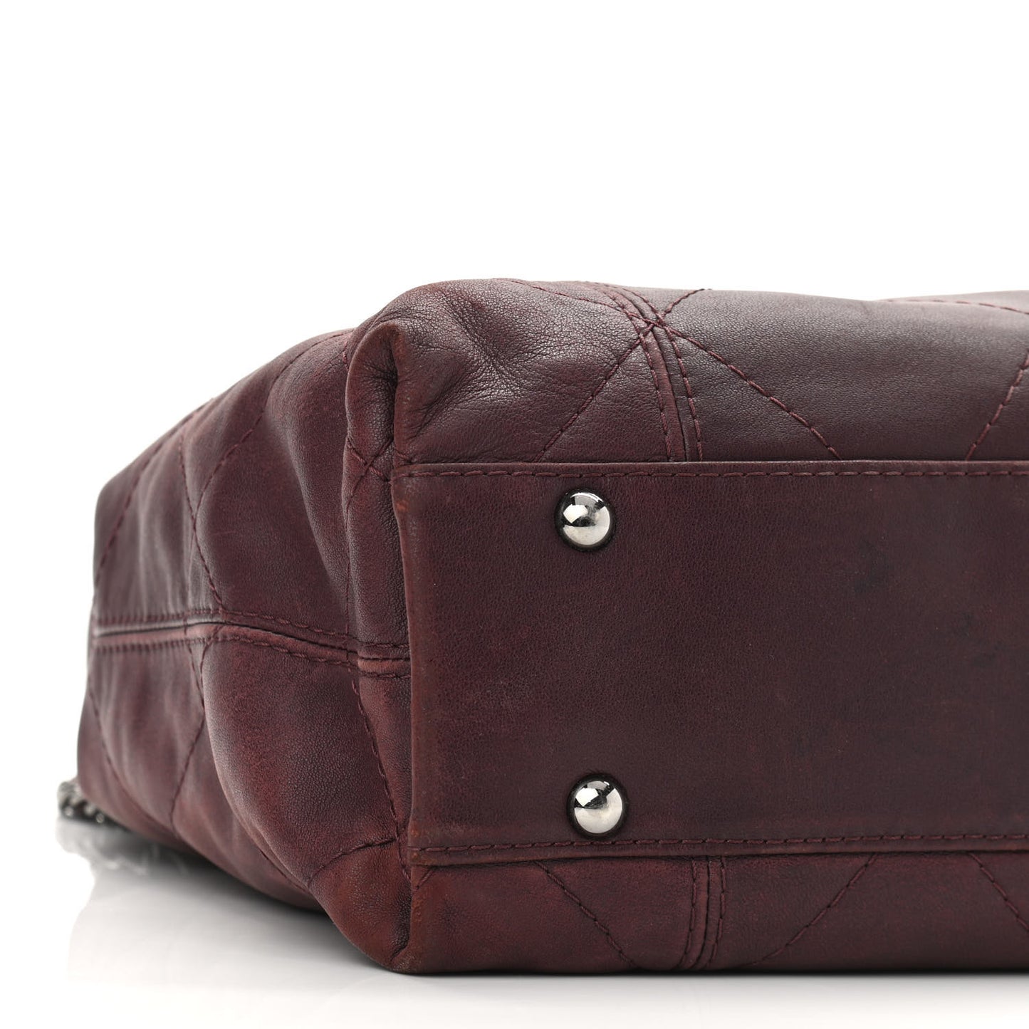 Lambskin Soft Touch Shoulder Bag Prune