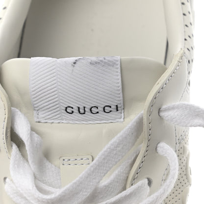 Gucci Calfskin GG Tennis Embossed Perforated Womens Platform 55mm Sneakers 40 Great White 9 of 9