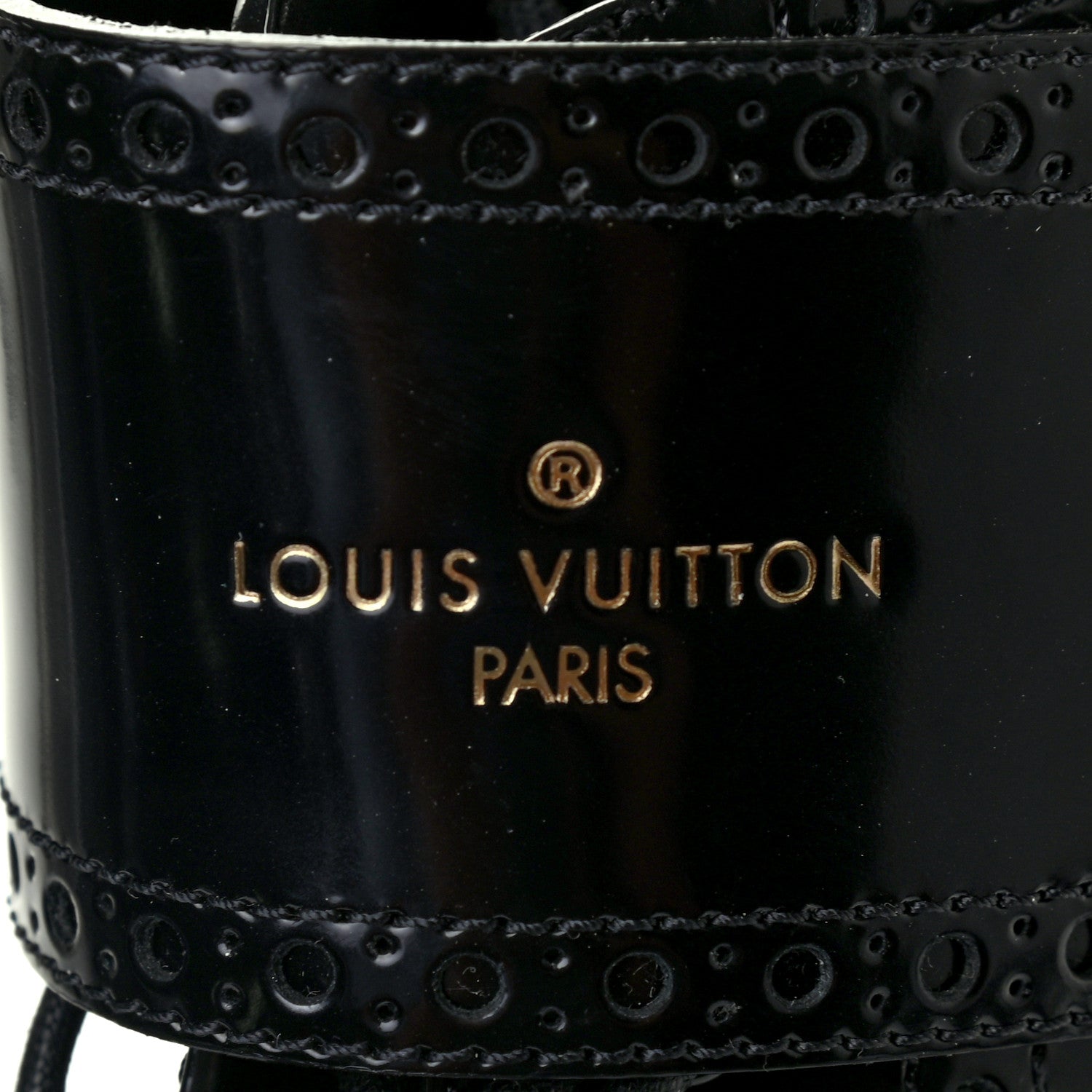 Louis Vuitton Glazed Calfskin Midtown Ankle Boots 40 Black 8 of 9