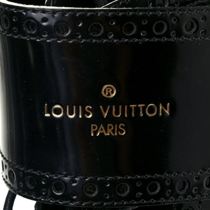 Louis Vuitton Glazed Calfskin Midtown Ankle Boots 40 Black 8 of 9