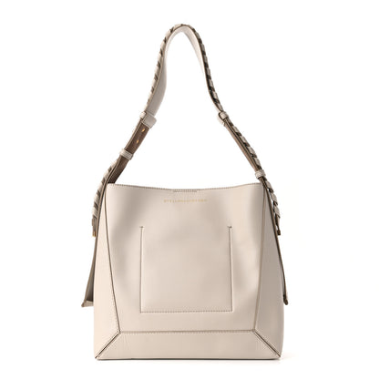 Stella McCartney Eco Alter Nappa Soft Medium Hobo White 1 of 9