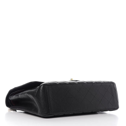 Chanel Caviar Quilted Maxi Double Flap Black 5 of 11