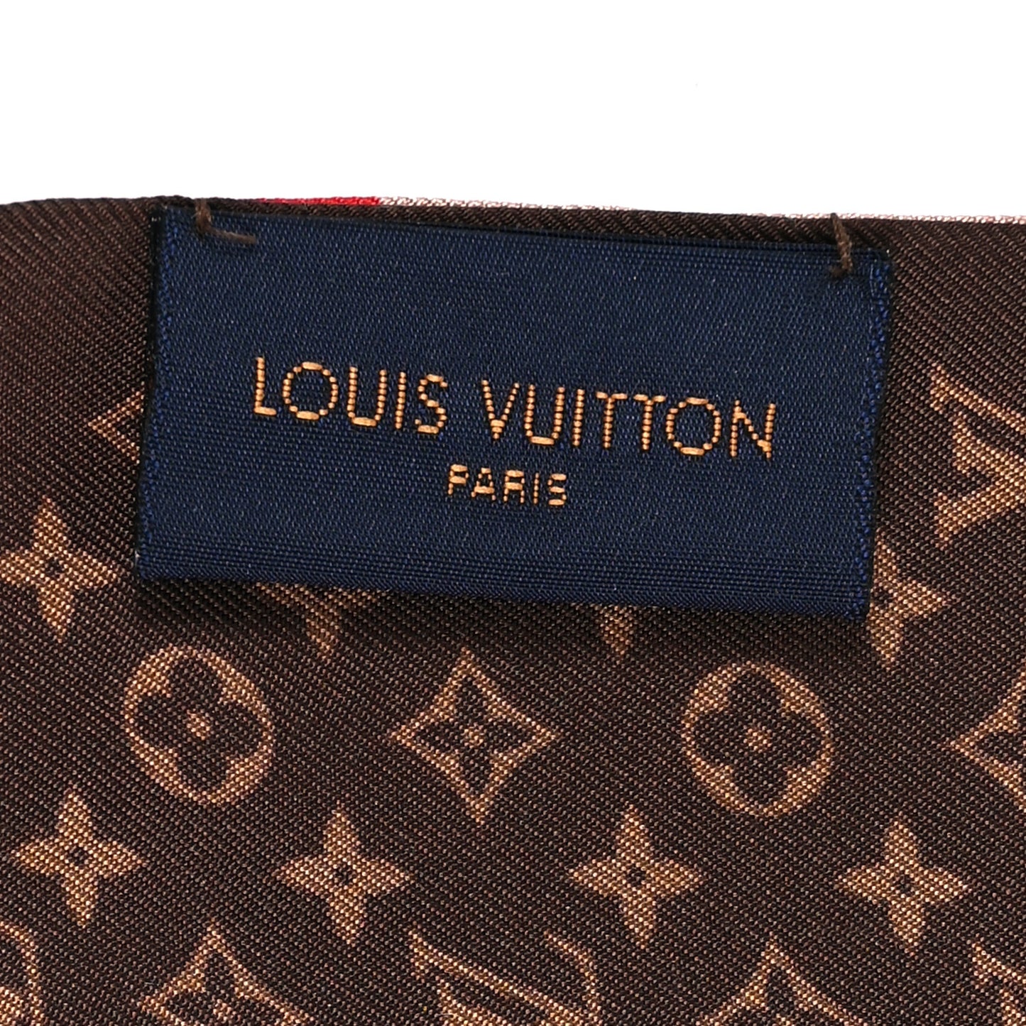 Silk Monogram LV Stories BB Bandeau Nude