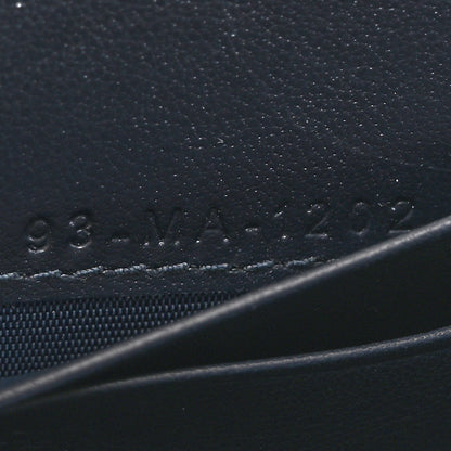 Christian Dior Oblique Saddle Bloom Card Holder Blue 8 of 8