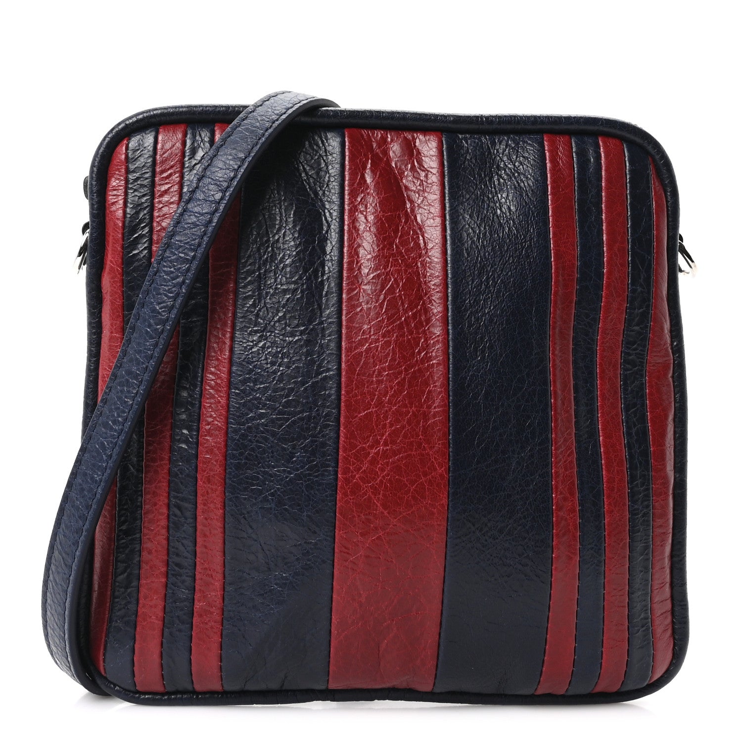 Balenciaga Agneau XS Cushion Square Crossbody Dark Night Red 1 of 11