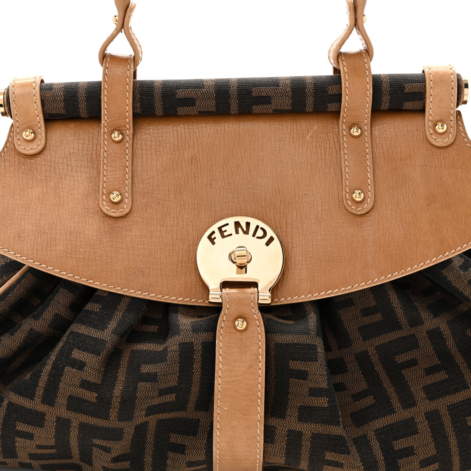 Fendi Zucca Medium Magic Bag Tobacco Beige 1909555 – FASHIONPHILE
