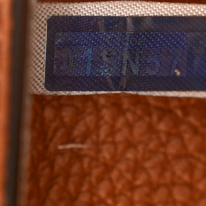 Chloe Raffia Small Grain Calfskin Medium Marcie Basket Tan 7 of 13