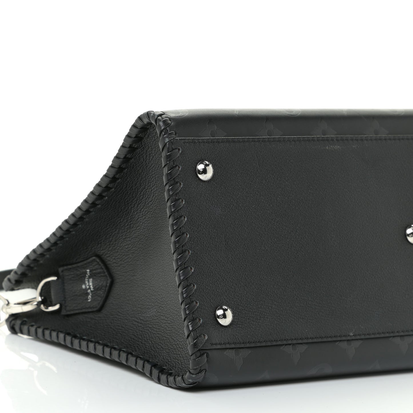 Monogram Cuir Plume Very Zipped Tote Black