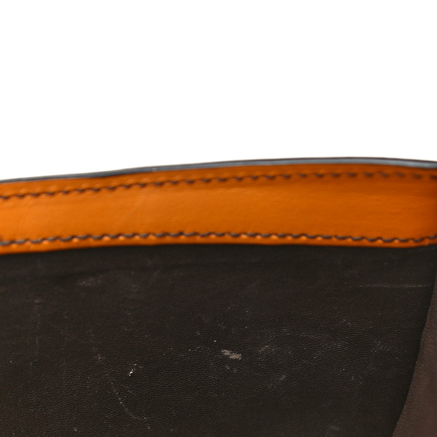 Prada City Calf Pionniere Saddle Bag Ocra Cocco 11 of 24