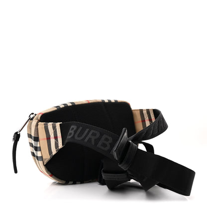 Burberry Nylon Vintage Check Small Cannon Bum Bag Archive Beige 2 of 10