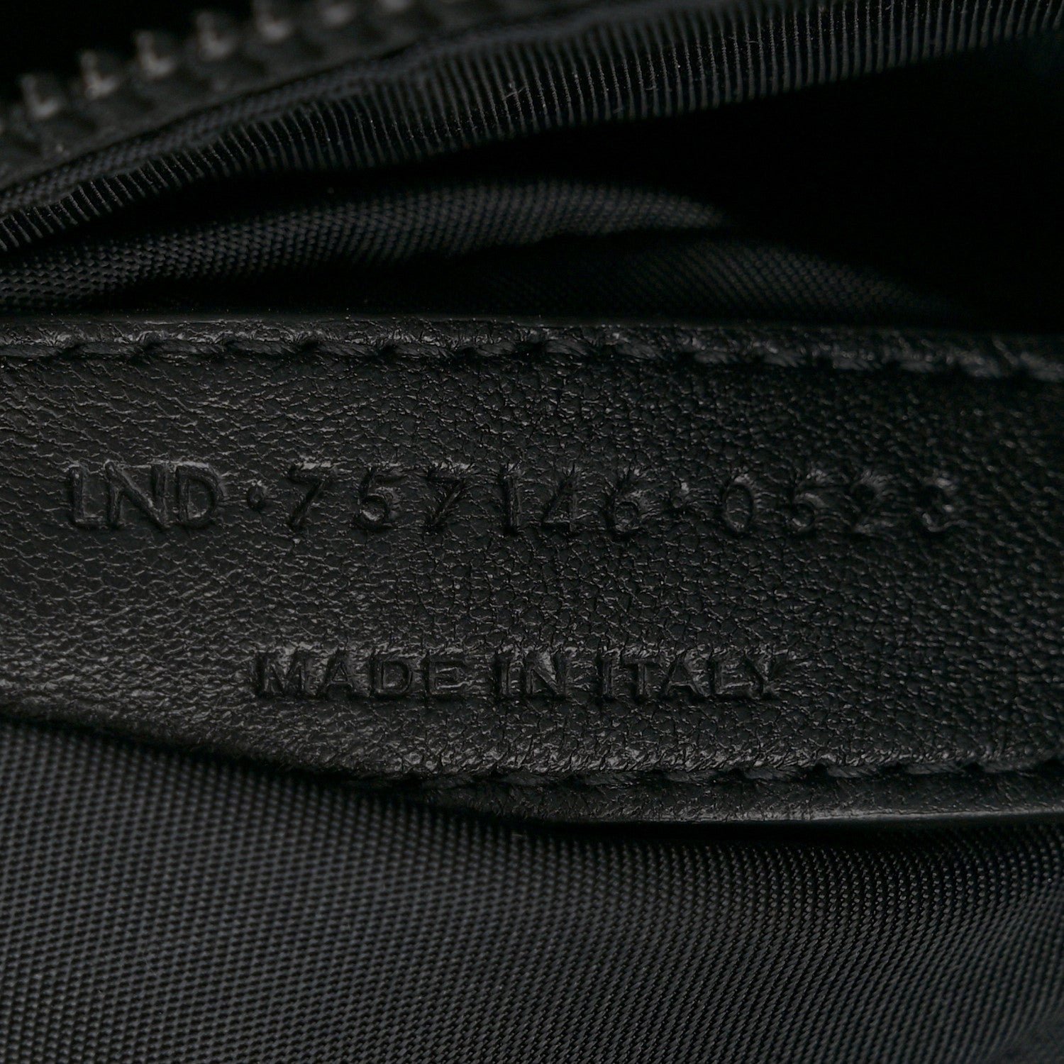 Saint Laurent Nylon Niki Messenger Black 7 of 12