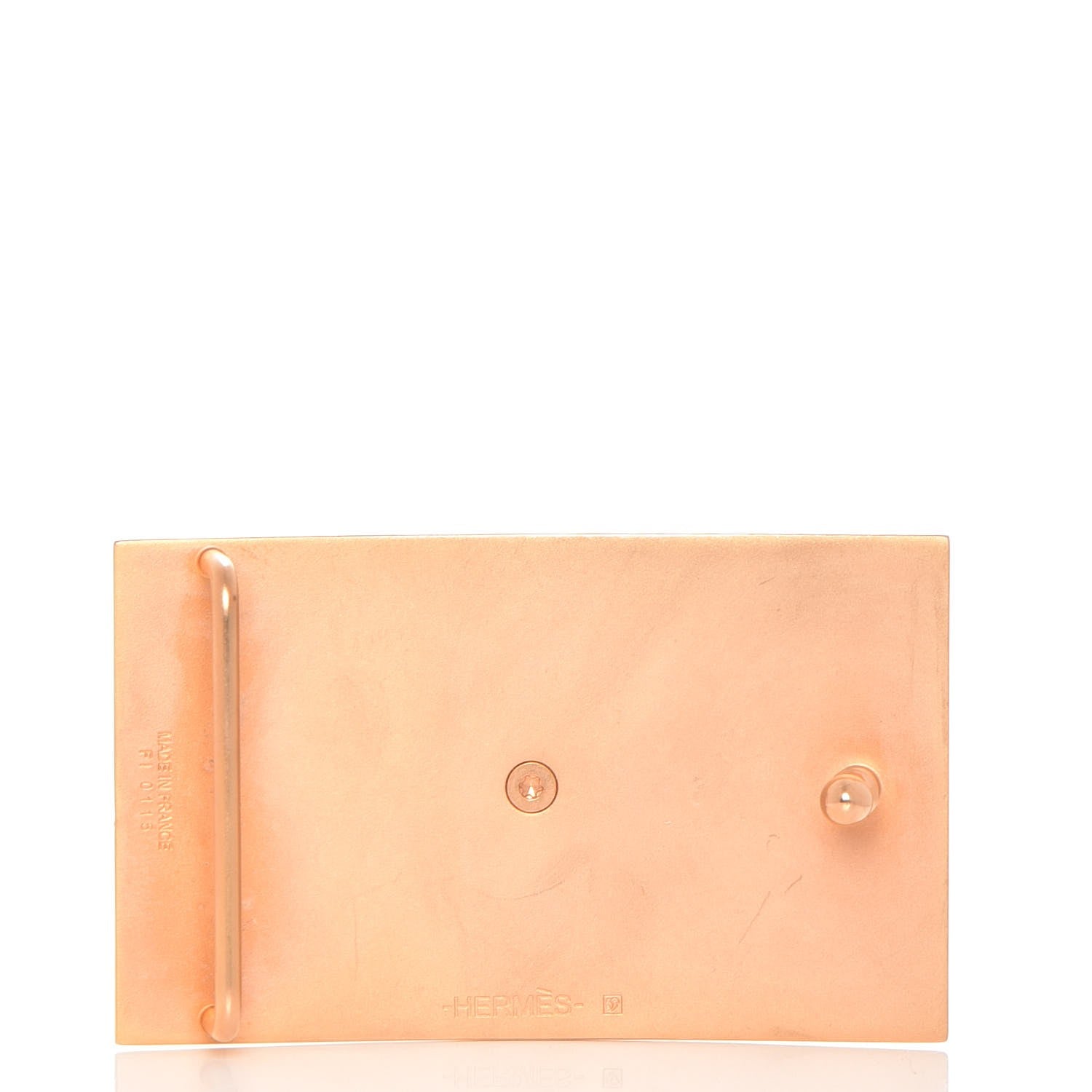 Hermes Collier de Chien 32mm Belt Buckle Rose Gold 3 of 4
