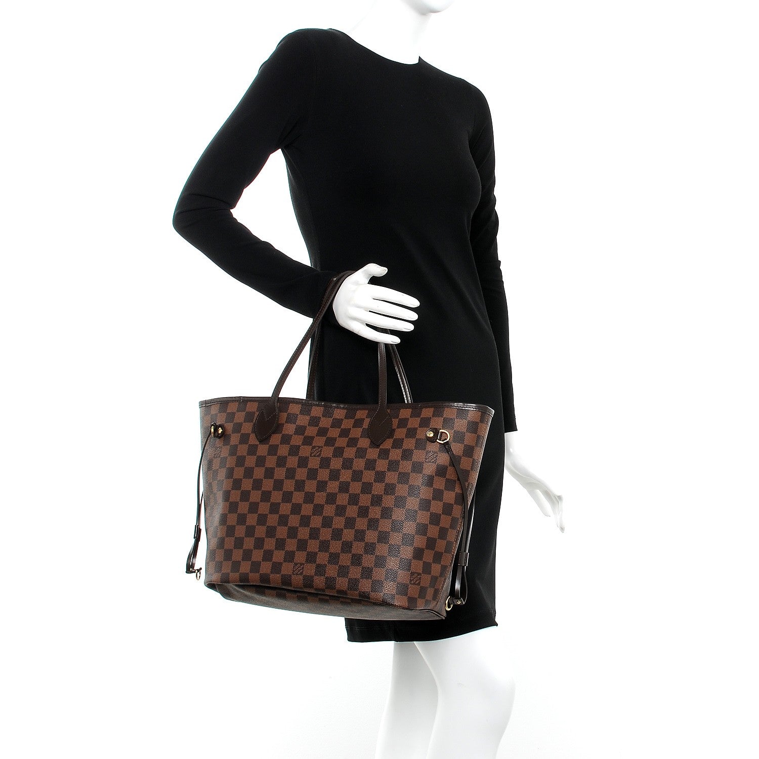 Louis Vuitton Damier Ebene Neo Neverfull MM 2 of 10
