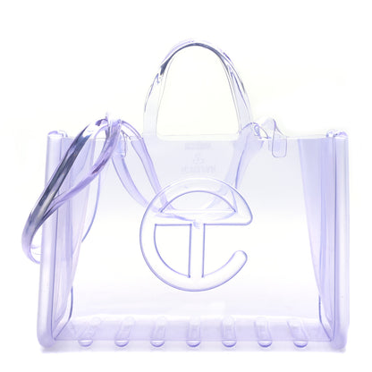 Telfar x MELISSA Jelly Medium Shopping Bag Clear 1 of 9