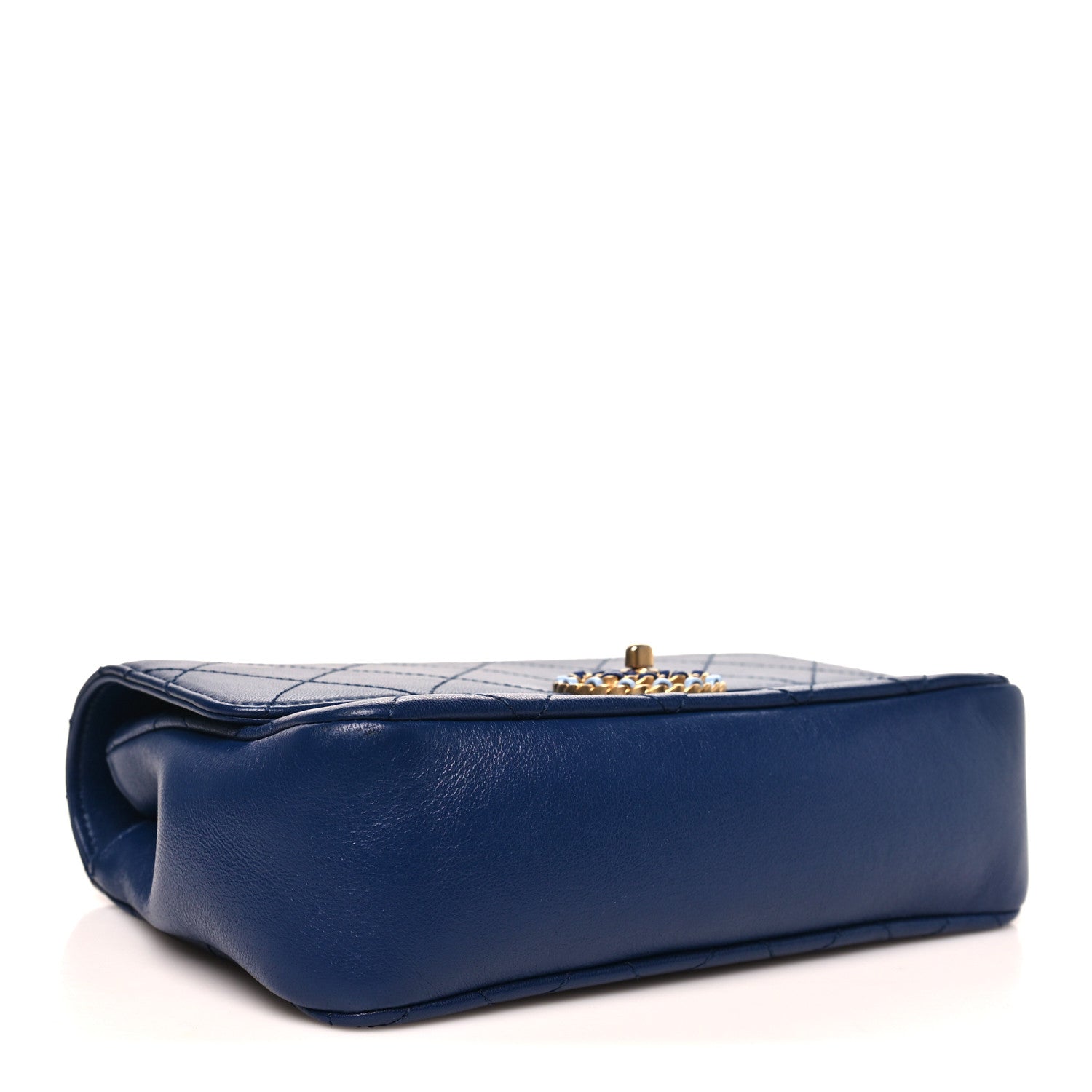 Chanel Lambskin Quilted All Around Flap Blue 1879434 – FASHIONPHILE