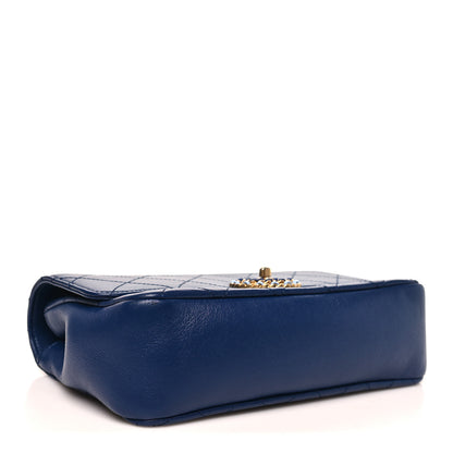 Chanel Lambskin Quilted All Around Flap Blue 3 of 10