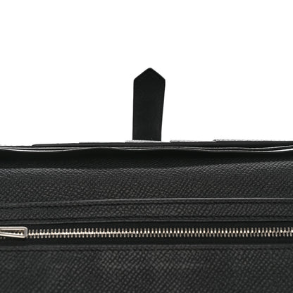 Hermes Epsom Bearn Gusset Wallet Black 7 of 10