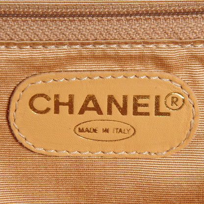 Chanel Woven Straw Medium Single Flap 8 of 9