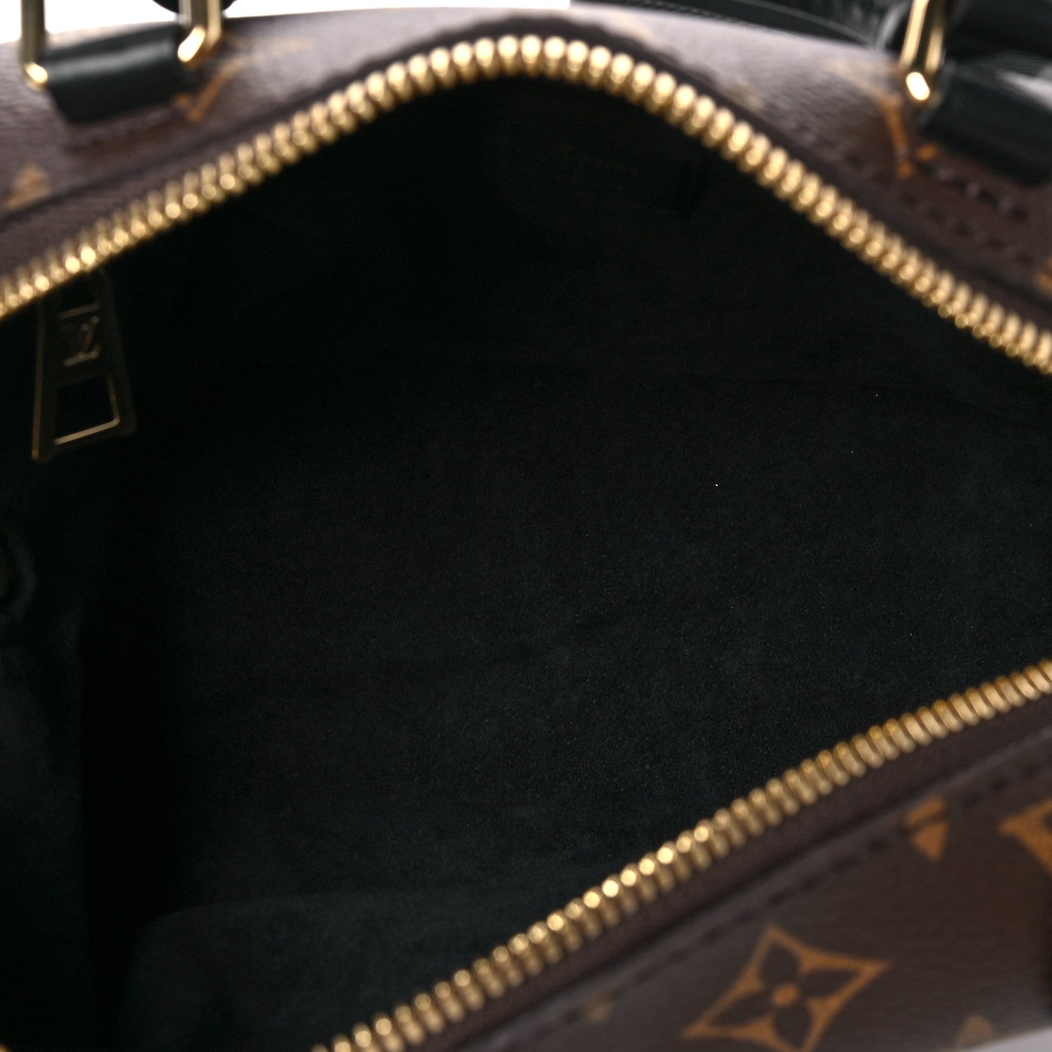 Louis Vuitton Monogram Petite Malle Souple Black 5 of 6