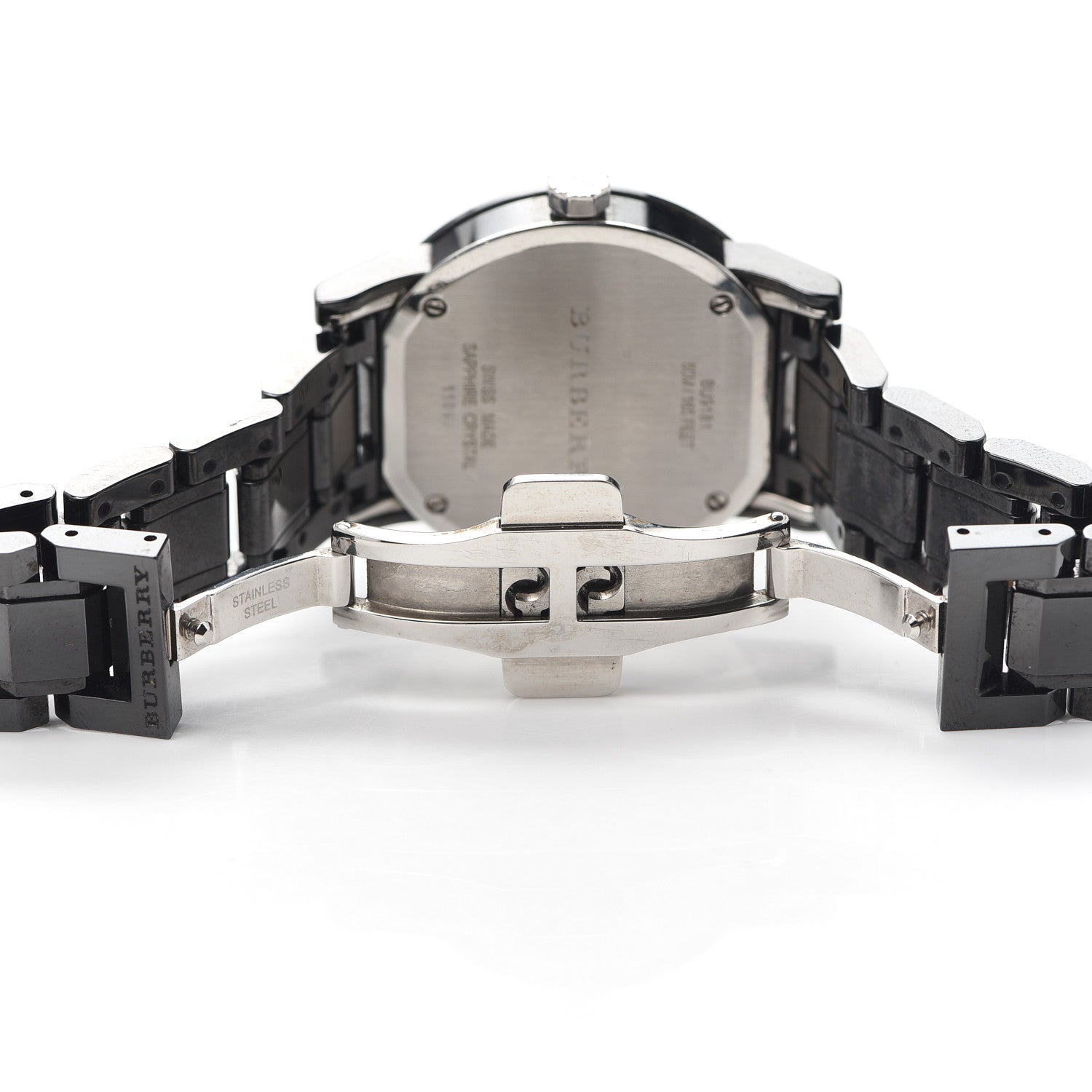 Burberry Stainless Steel Ceramic 34mm Quartz Watch Black BU9181 6 of 6