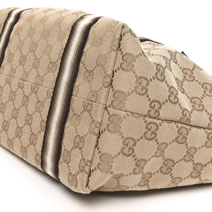 Gucci Monogram Medium Jolicoeur Tote Metallic 10 of 10