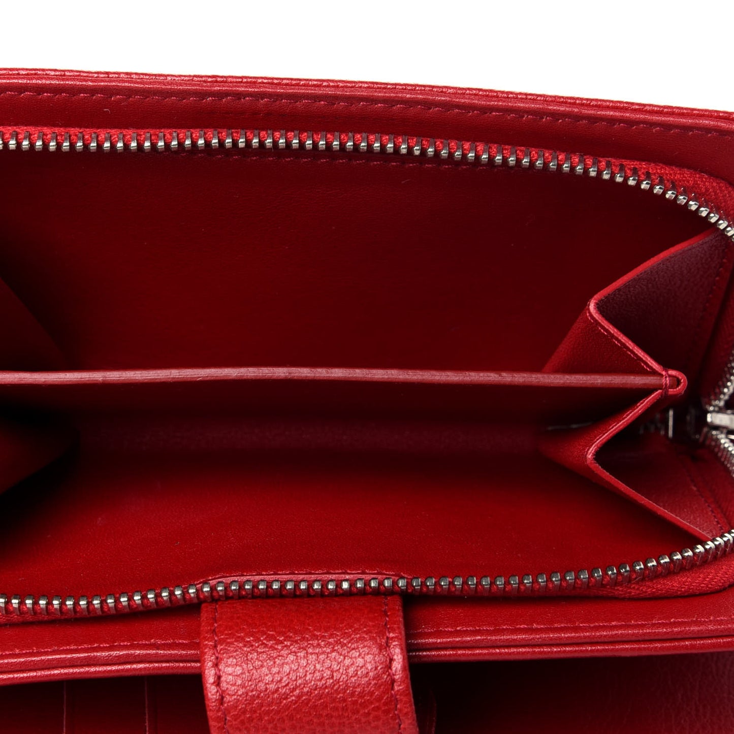 Caviar Sevruga Zip Pocket Wallet Red
