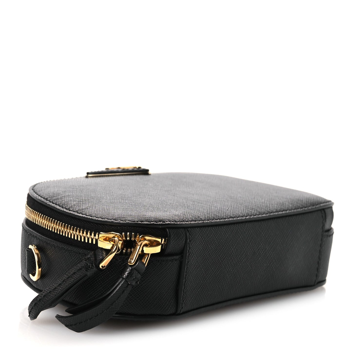 Saffiano Lux Odette Belt Bag Black