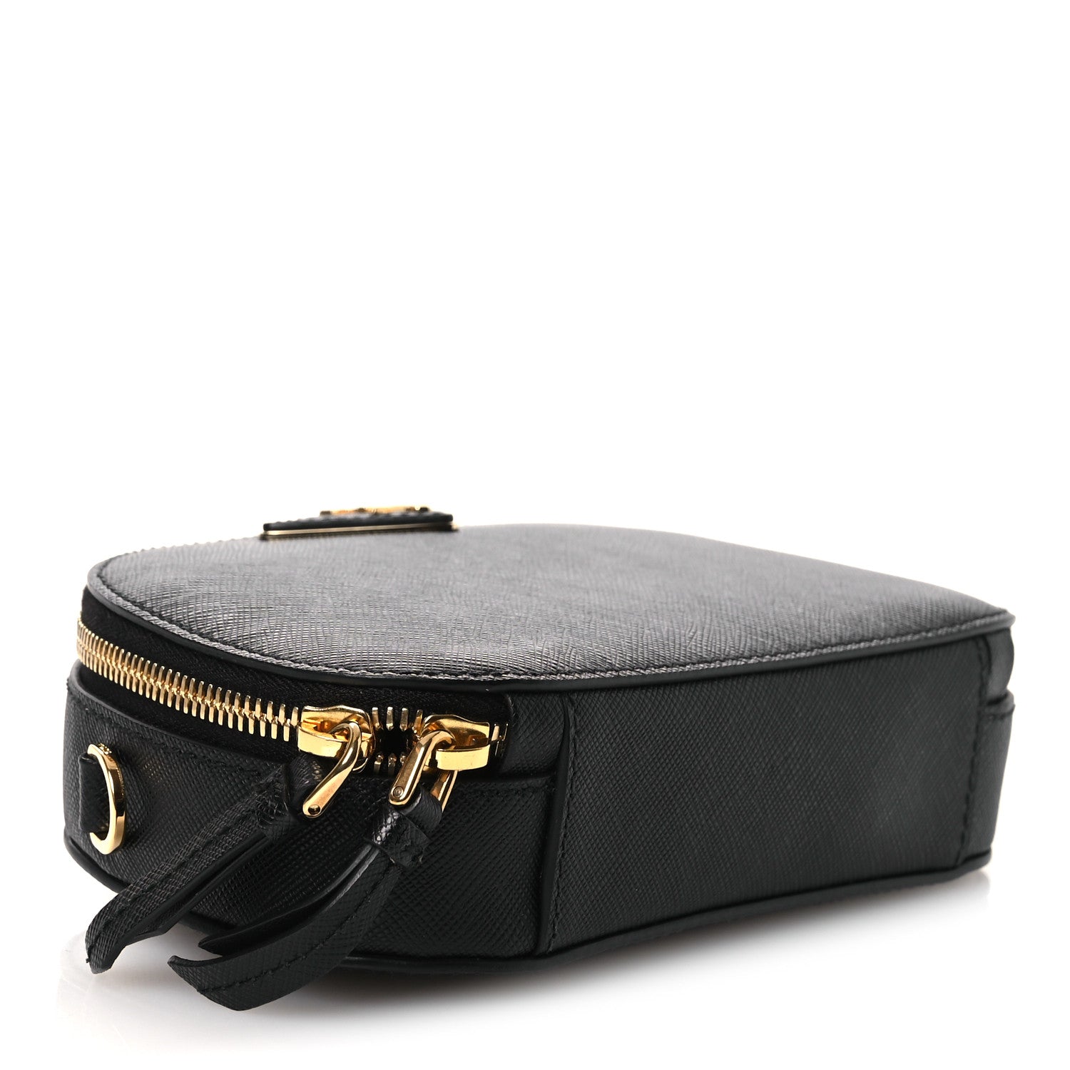 Prada Saffiano Lux Odette Belt Bag Black 3 of 9