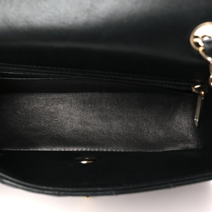 Chanel Lambskin Quilted Mini Rectangular Flap Black 5 of 13
