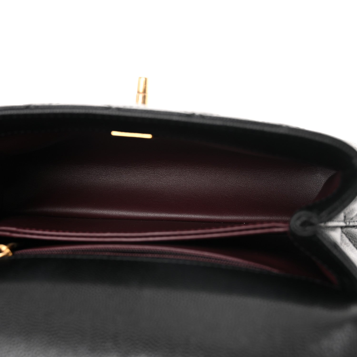 Chanel Caviar Quilted Mini Coco Chain Handle Flap Black 5 of 11