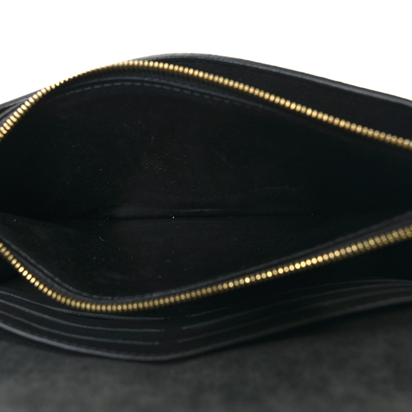 Damier Ebene Vavin Chain Wallet Black