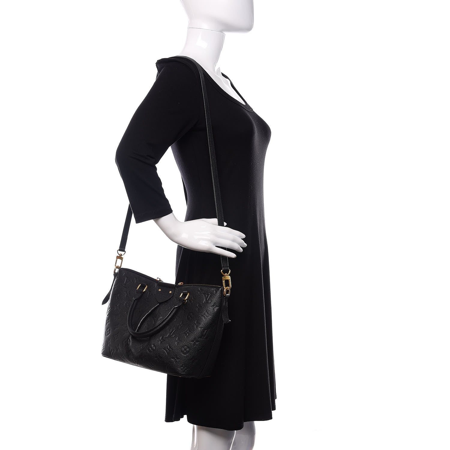 Louis Vuitton Empreinte Mazarine PM Black 2 of 13