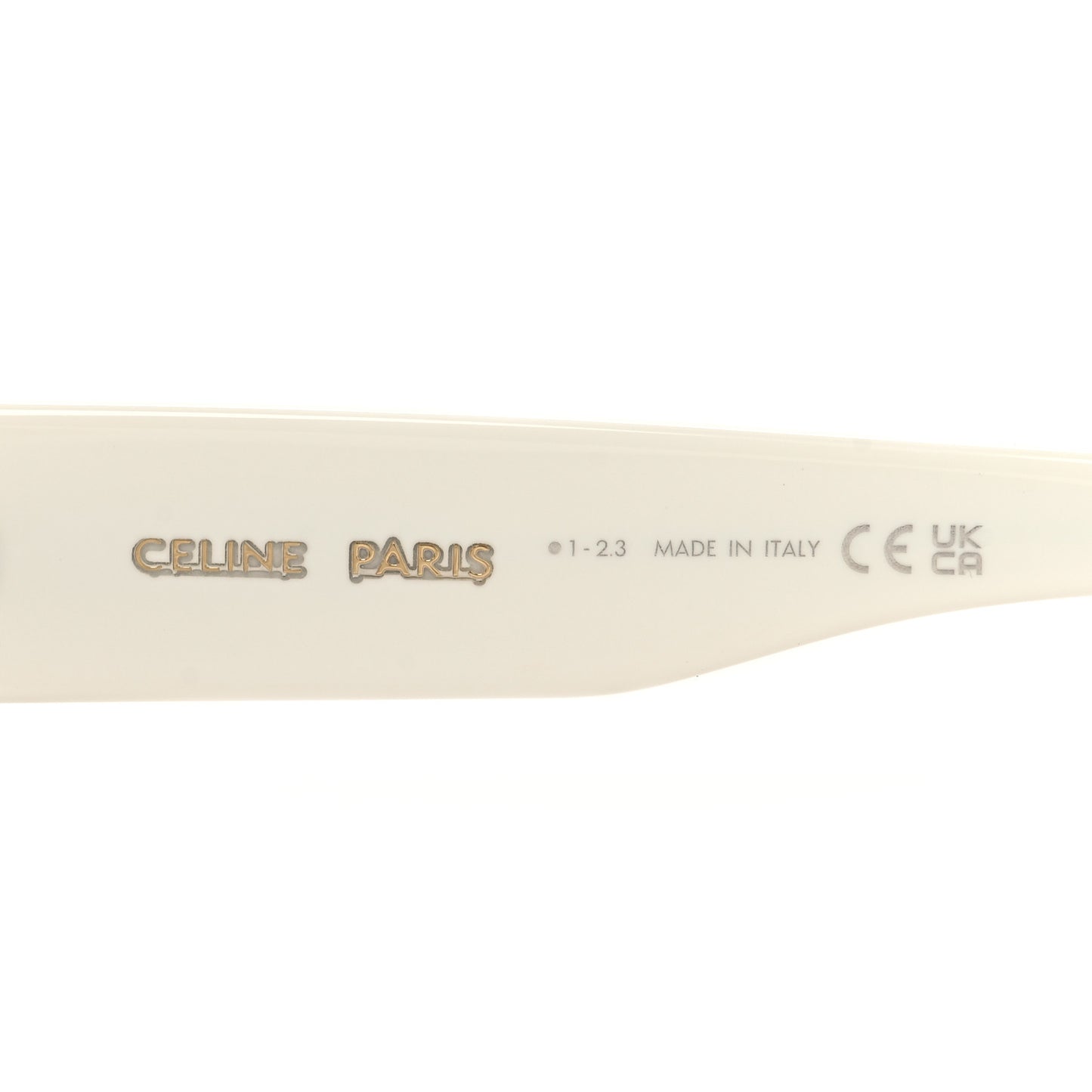 Acetate Sunglasses CL40269U White