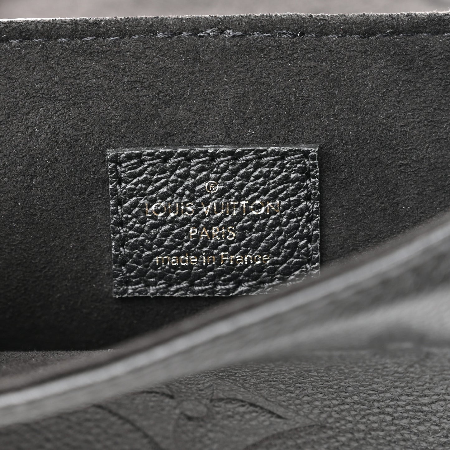 Empreinte Monogram Giant Tiny Backpack Black