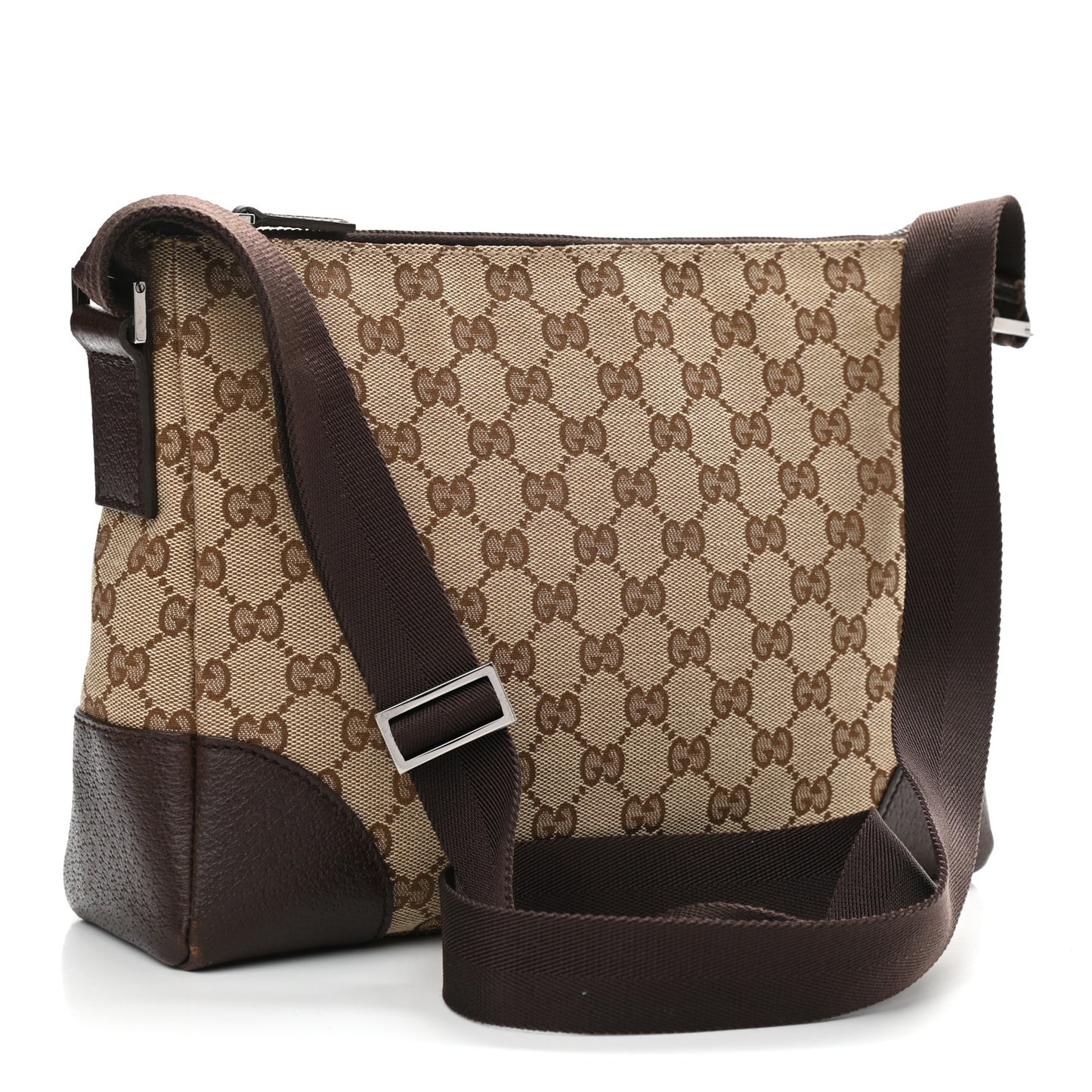 Monogram Joy Messenger Bag Dark Brown