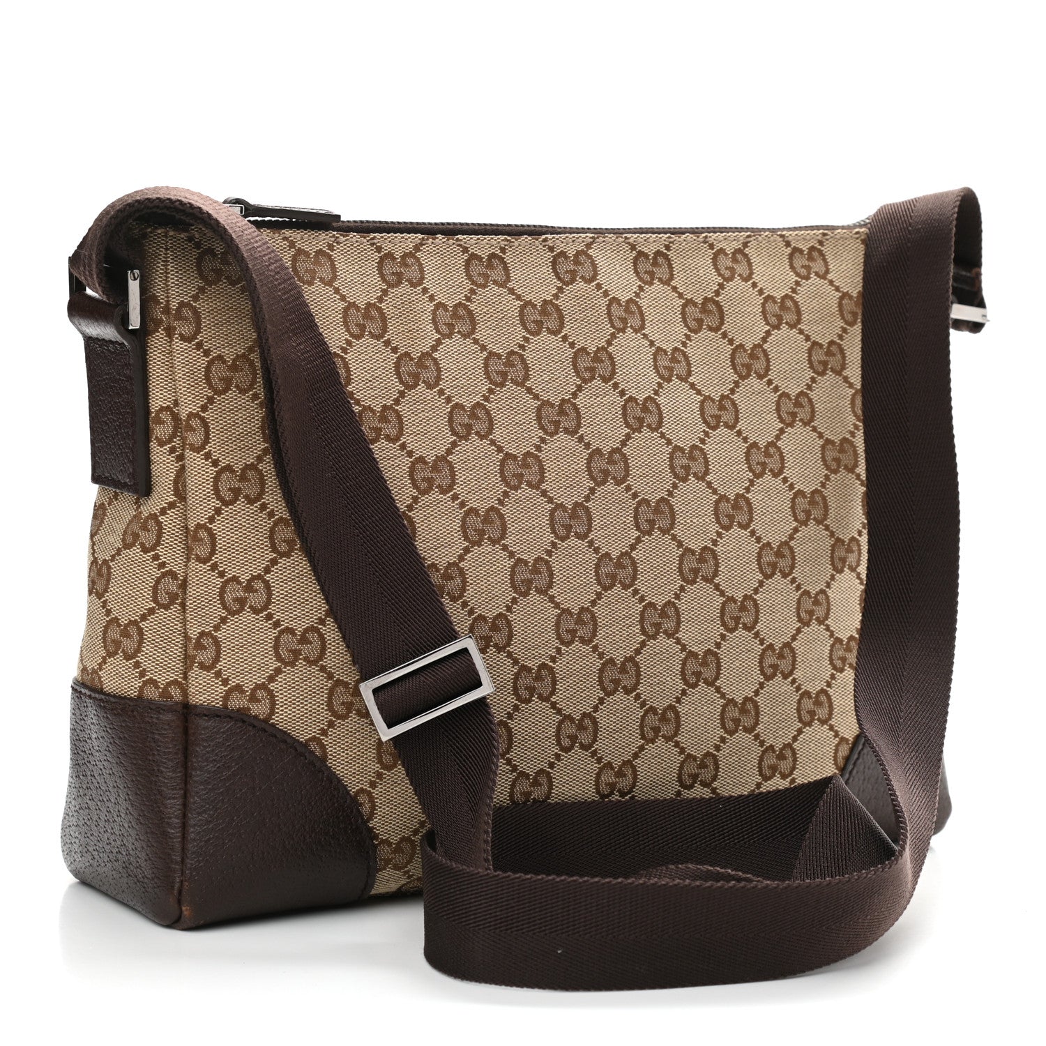 Gucci Monogram Joy Messenger Bag Dark Brown 2 of 9